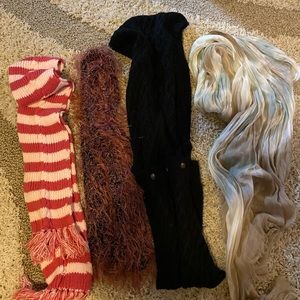 CUTE BUNDLE OF 4 SCARVES